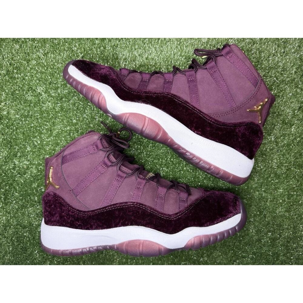 2016 Nike Air Jordan 11 XI Retro Velvet Heiress 6Y 🍷 Night Maroon